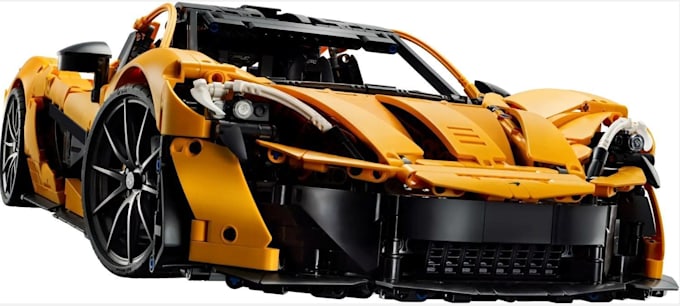 Gig Preview - Design 3d lego car models,moc design,3d technic, 3d luxury car model,  3d cad