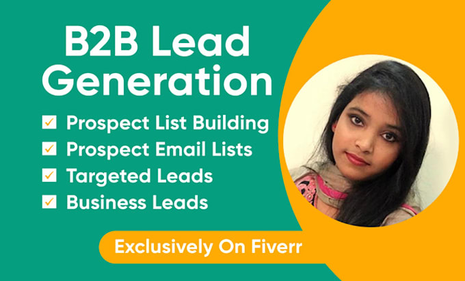 Gig Preview - Do targeted b2b lead generation, sales leads and geotargeting lead prospecting