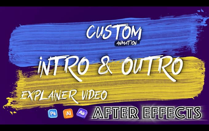 Bestseller - create intro and outro video for your youtube channel