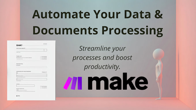 Gig Preview - Automate data and document processing for your business