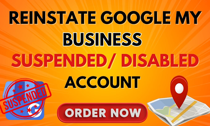 Gig Preview - Reinstate your suspended google my business gmb profile