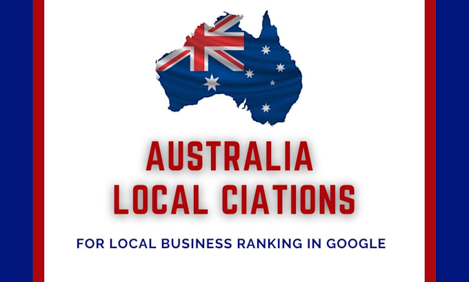 Gig Preview - Create manually high quality australia local citations