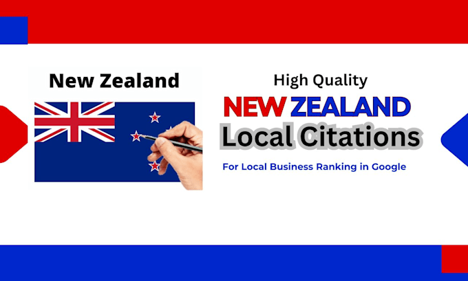 Gig Preview - Create manually top new zealand local citations