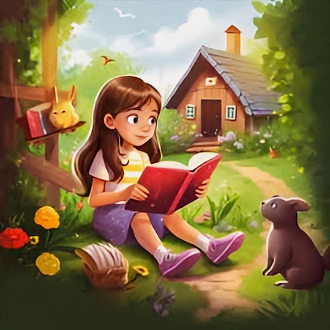 Bestseller - illustrate children story book illustration,children book illustration kids book