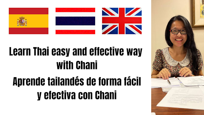 Gig Preview - Teach thai language and culture to spanish speakers