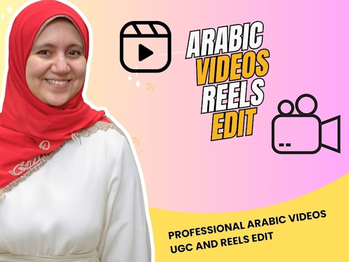 Gig Preview - Edit your arabic videos, arabic ugc, and arabic reels professionally