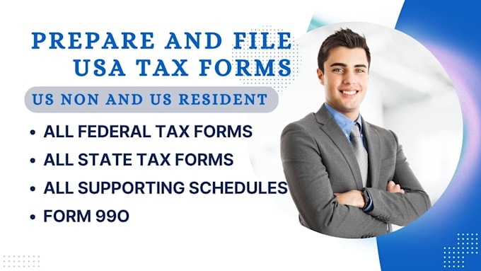 Gig Preview - Be tax preparer for USA individual business tax form 1120 5472