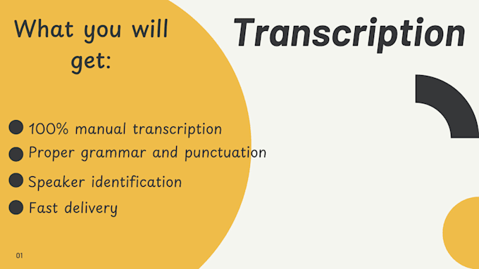 Bestseller - transcribe audio and video into text with accuracy