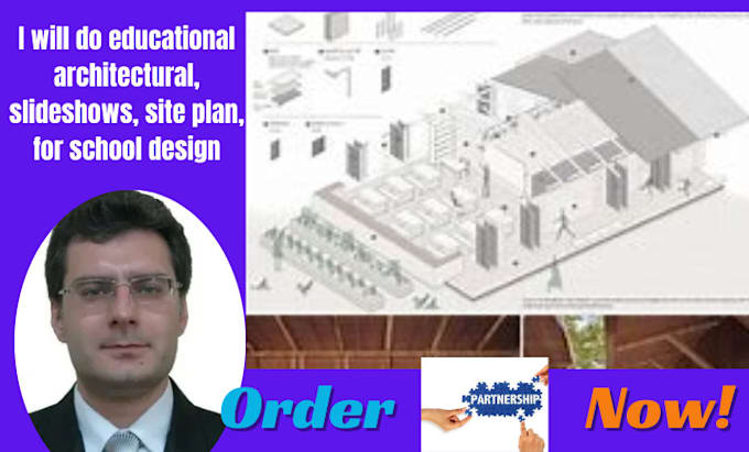 Gig Preview - Do educational architectural, slideshows, site plan, for school design