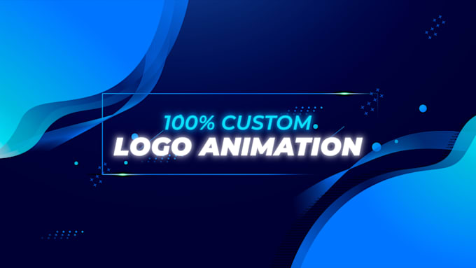 Gig Preview - Create a proffesional custom animated logo intro video