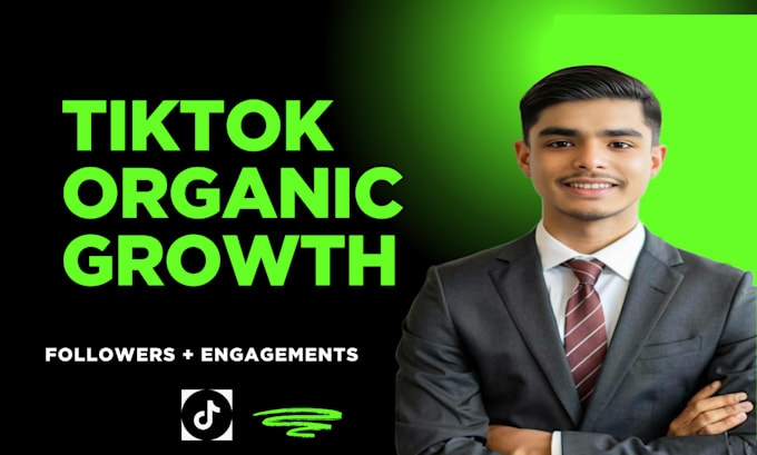 Gig Preview - Promote and grow your tiktok account organically