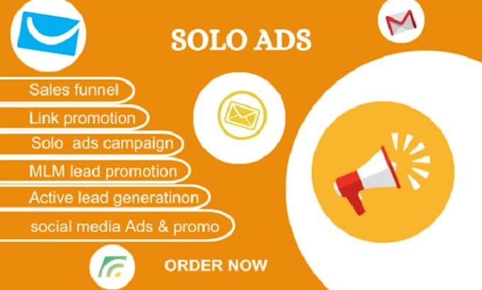 Gig Preview - Viral solo ads USA campaign MLM leads affiliate email marketing clickbank link