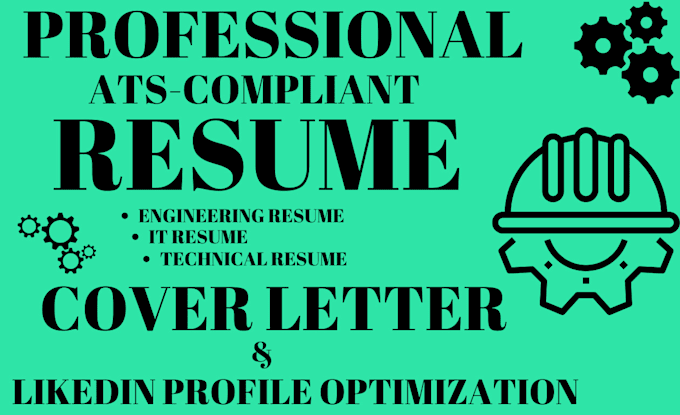 Gig Preview - Craft you an engineering resume, tech resume, IT resume and linkedin