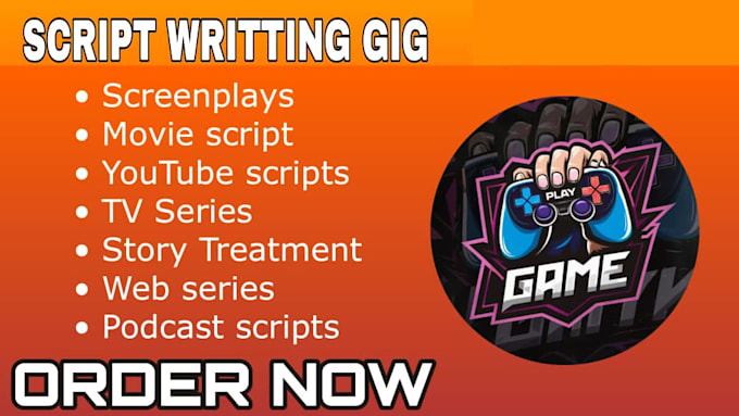 Gig Preview - Write industry standard screenplay,feature film script,movie script writing file