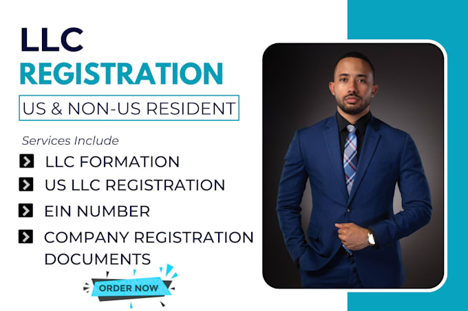 Gig Preview - Do US llc registration, dissolve llc, get ein number for US and non US resident