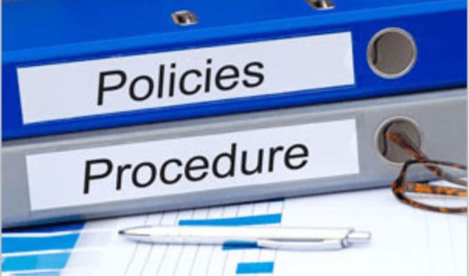 Gig Preview - Write your home care policy and procedure with handbook