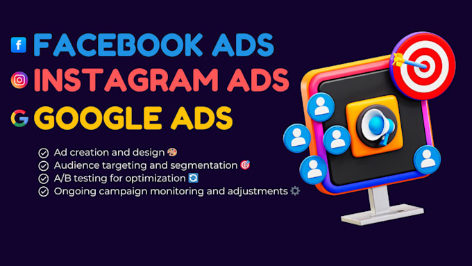 Bestseller - create high converting facebook, instagram and google ads campaigns