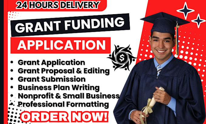 Gig Preview - Pitch winning uk grant proposal sme funding application budget with grant letter