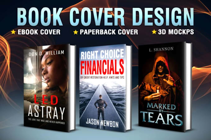 Gig Preview - Design professional and aesthetic book covers