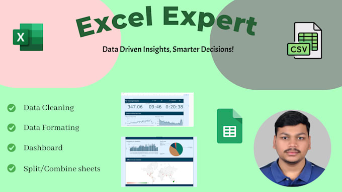 Bestseller - clean, format and merge your excel data or CSV data