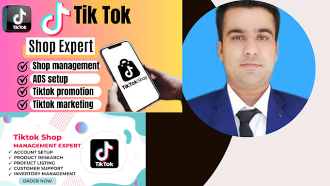 Gig Preview - Setup, fix tiktok shop, tiktok marketing, tiktok shop dropshipping