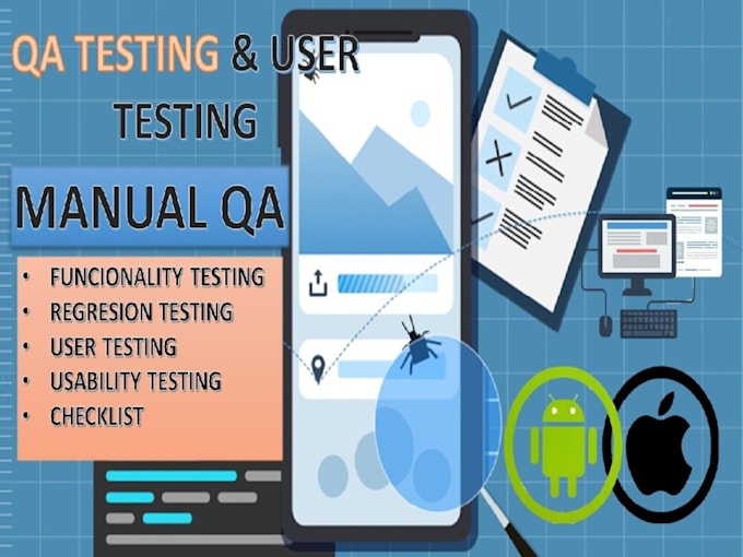 Gig Preview - Do manual QA testing and report bugs