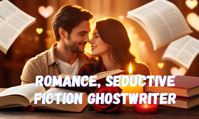 Gig Preview - Ghostwrite romance, love stories, ebooks, novels, webtoons, captivating fiction