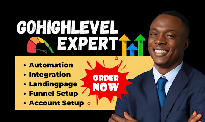 Gig Preview - Gohighlevel sales funnel, gohighlevel website, gohighlevel landing page setup