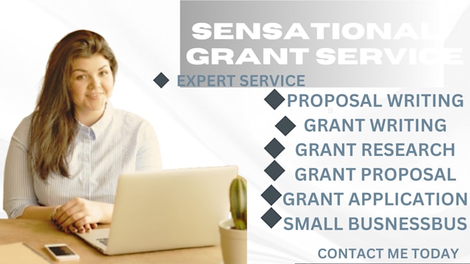 Gig Preview - Do grant writing, grant research, grant proposal, and grant application