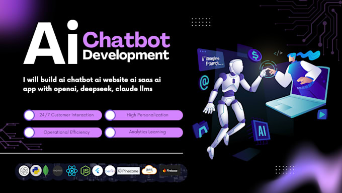 Bestseller - build ai chatbot ai website ai saas ai app with openai, deepseek, claude llms