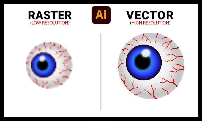 Gig Preview - Convert ai generated image or logo to manual vector tracing service