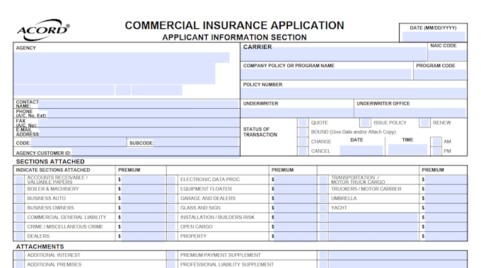 Gig Preview - Manage commercial lines insurance agency operations