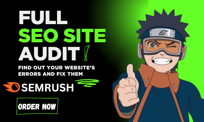 Gig Preview - Provide semrush site audit and fix semrush site audit issues