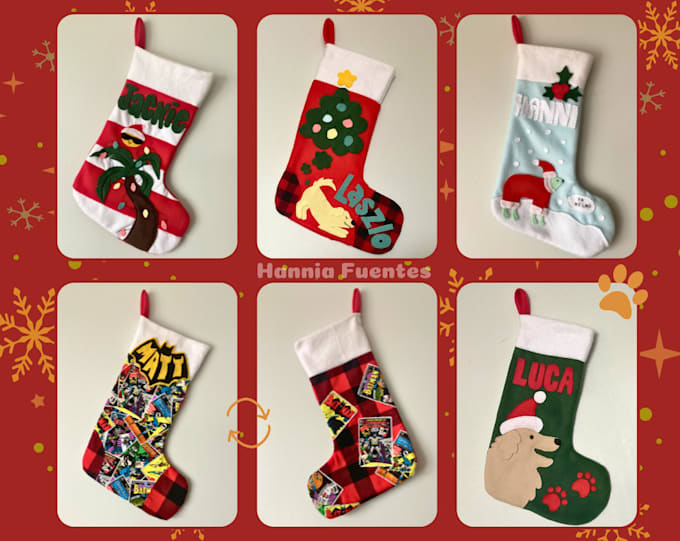 Gig Preview - Sew cute custom christmas stockings