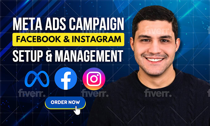 Gig Preview - Setup and manage facebook and instagram ads campaigns for maximum roas