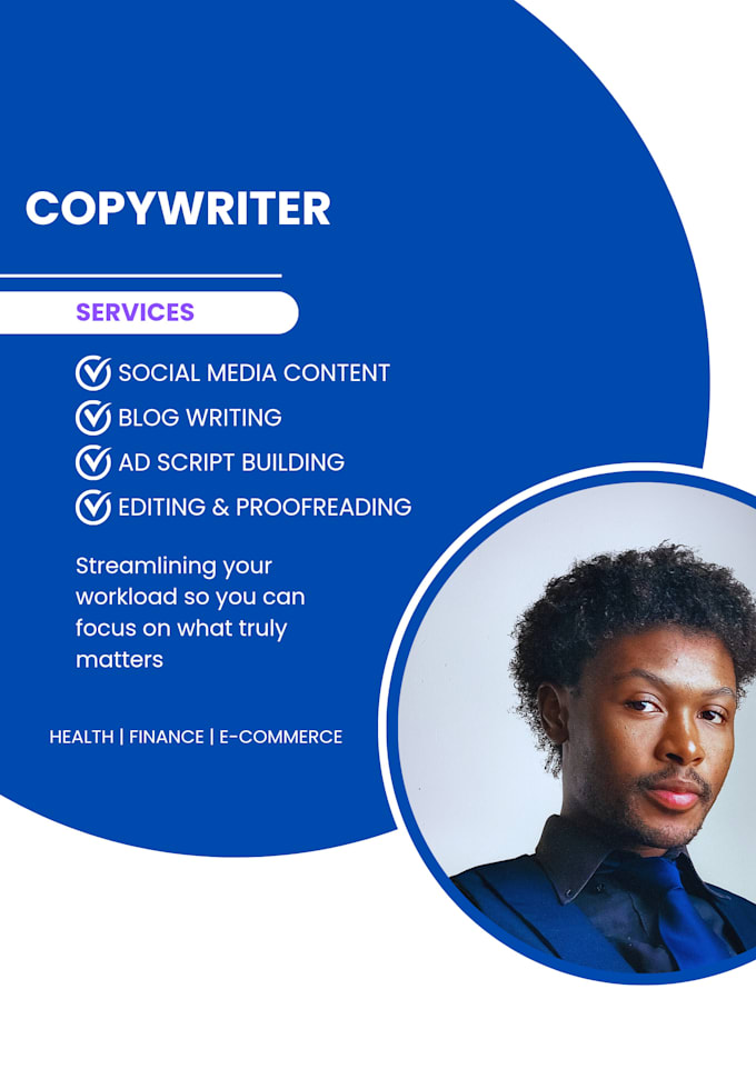 Gig Preview - Provide copywriting services at an affordable price