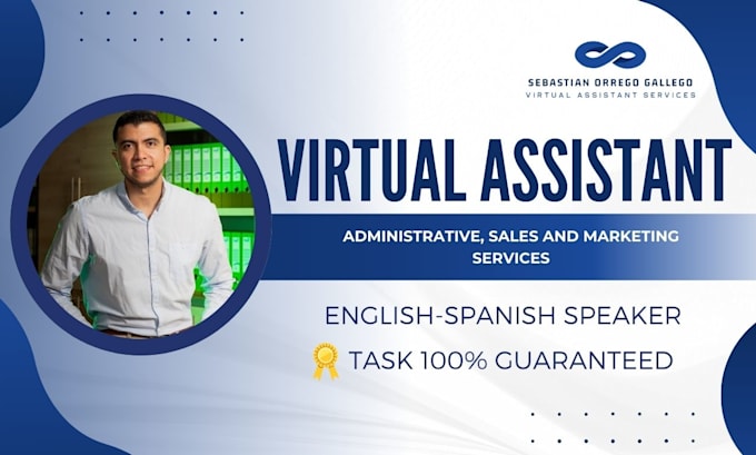 Gig Preview - Offer my virtual assistant services in english and spanish