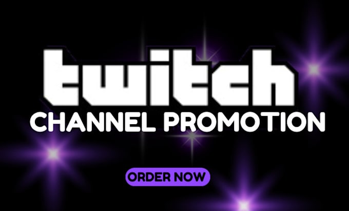 Gig Preview - Boost your twitch channel viewers, twitch channel promotion, twitch afilliate