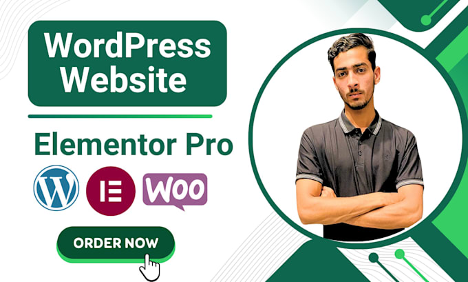 Gig Preview - Design, redesign wordpress website as an elementor expert