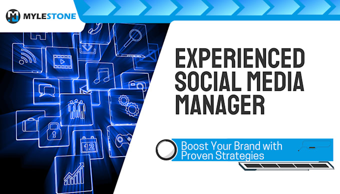 Gig Preview - Manage your social media and grow your brand