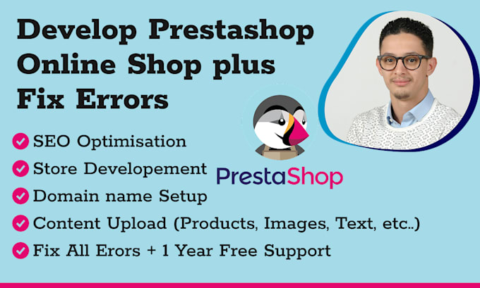 Gig Preview - Create or fix prestashop ecommerce store