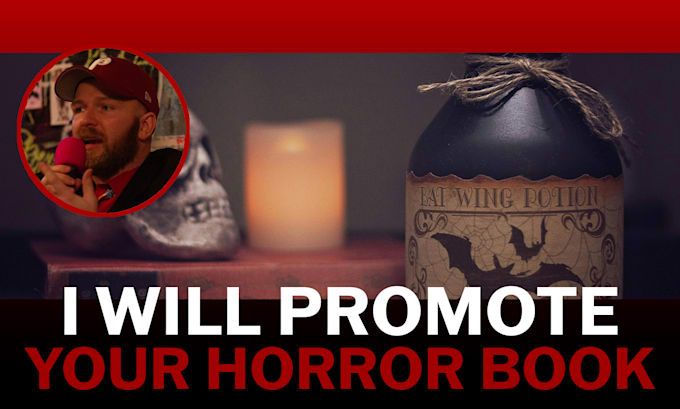 Gig Preview - Promote your horror book on my blog