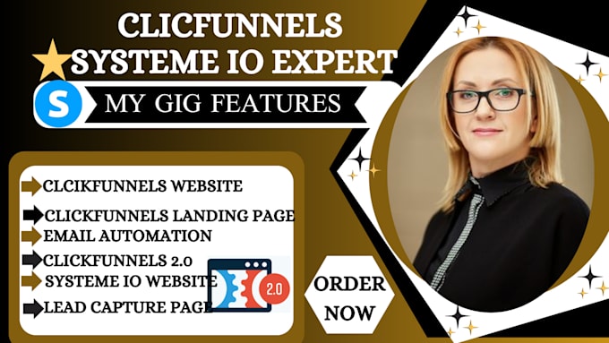 Gig Preview - Do clickfunnels landing page clickfunnels websites clickfunnels sales funnel