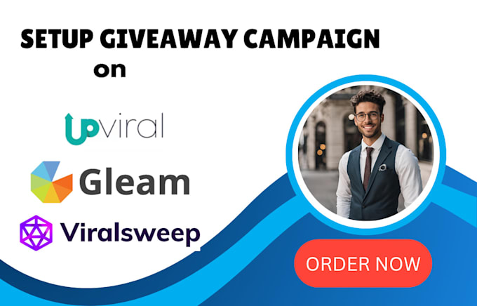 Gig Preview - Setup giveaway campaign using gleam, upviral and viralsweep