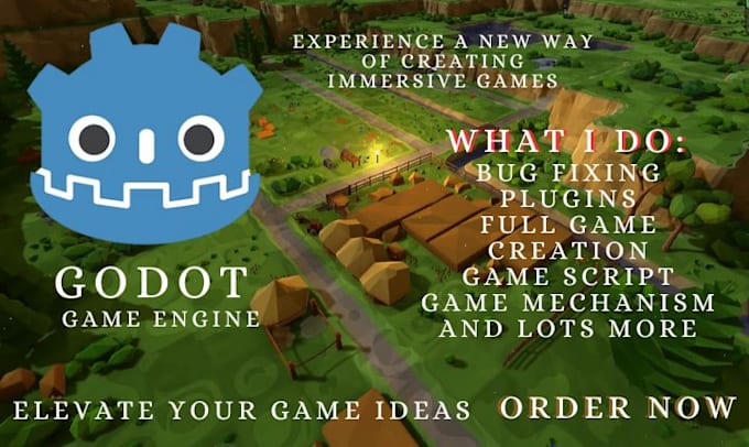 Gig Preview - Create an amazing premium 2d godot game for you