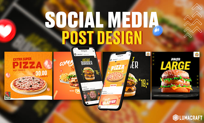 Gig Preview - Create professional social media designs to boost your brand