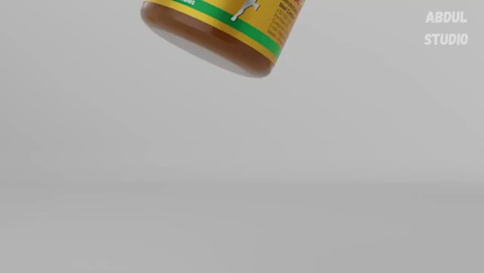 Bestseller - 3d supplement animation 3d bottle design 3d cgi medical animation video