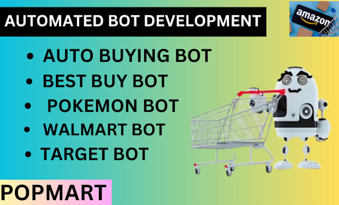 Gig Preview - Do fast walmart bot, bestbuy bot, target bot, pokemon bot, gpu auto buying bot