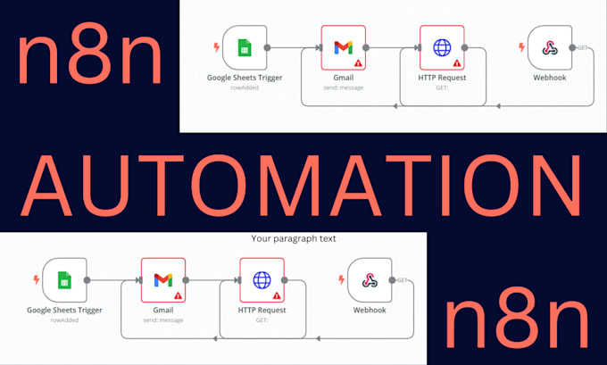 Gig Preview - Automate and connect API on n8n io