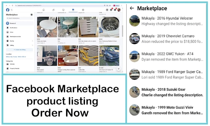 Gig Preview - Do amazon to facebook marketplace and shop dropshipping